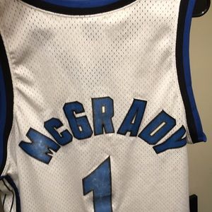 Tracy McGrady White #1 Nike magic jersey